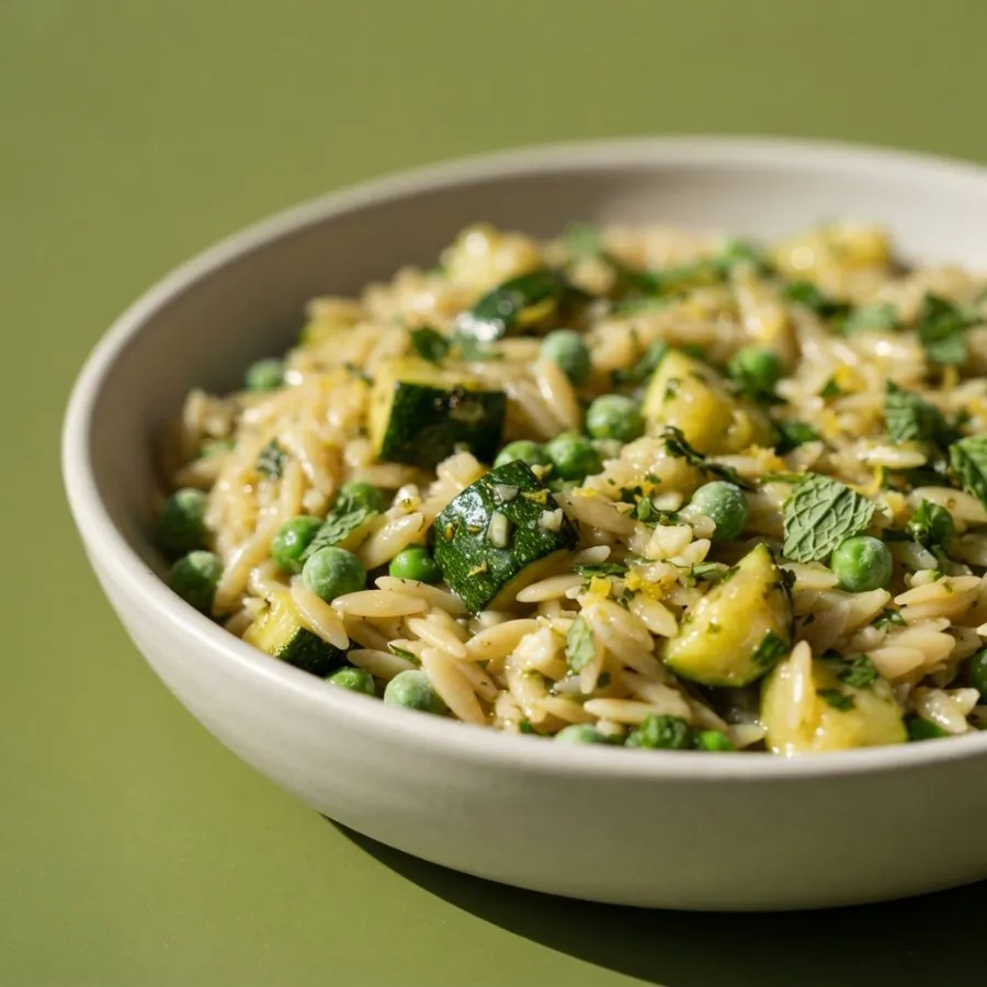 One-pot courgette and lemon orzo, photo 2