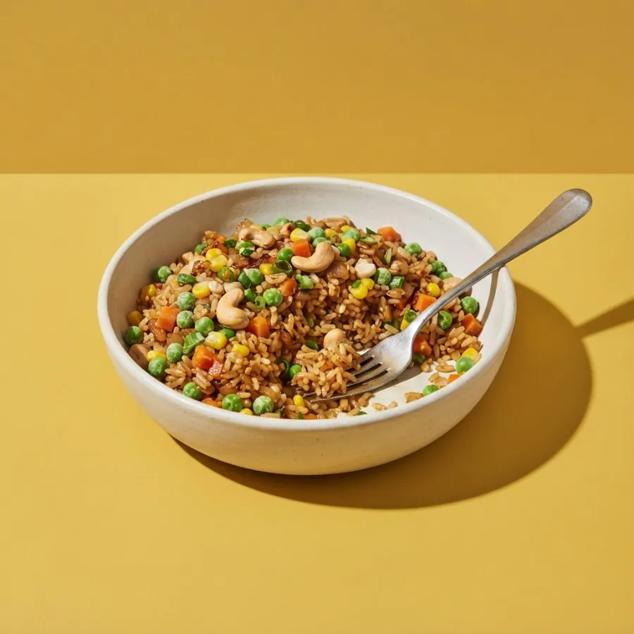 Vegetable fried rice with cashews, photo 3
