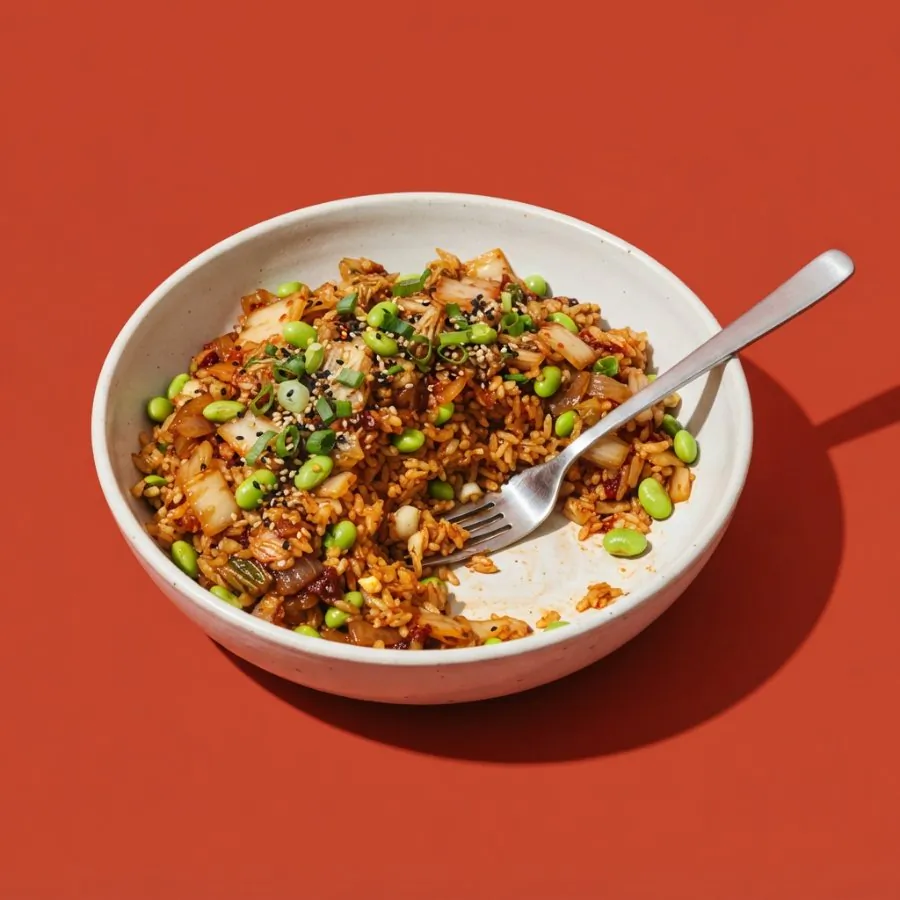 Kimchi fried rice with edamame, photo 3