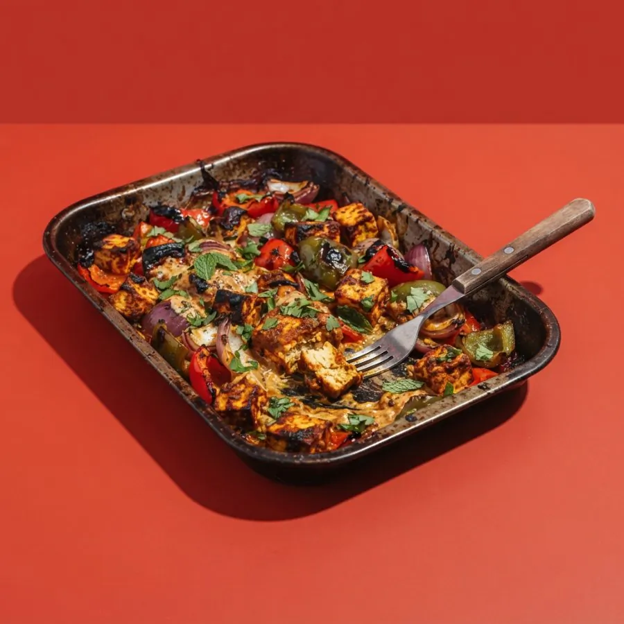 Tikka tofu and pepper traybake, photo 3
