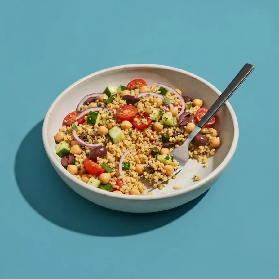 Greek-style bulgur bowl, photo 3