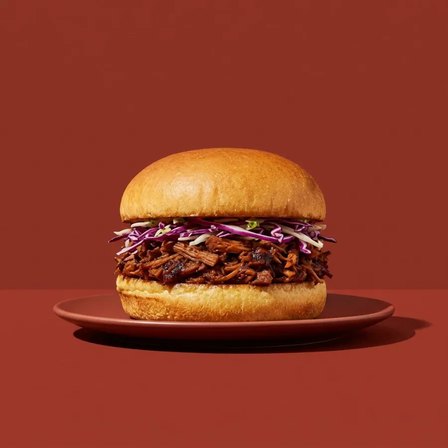 BBQ jackfruit buns with slaw, photo 3