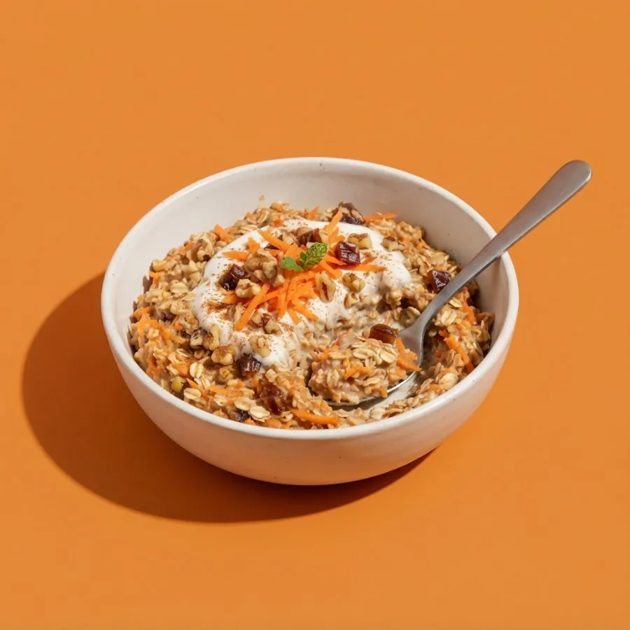 Carrot cake overnight oats, photo 3