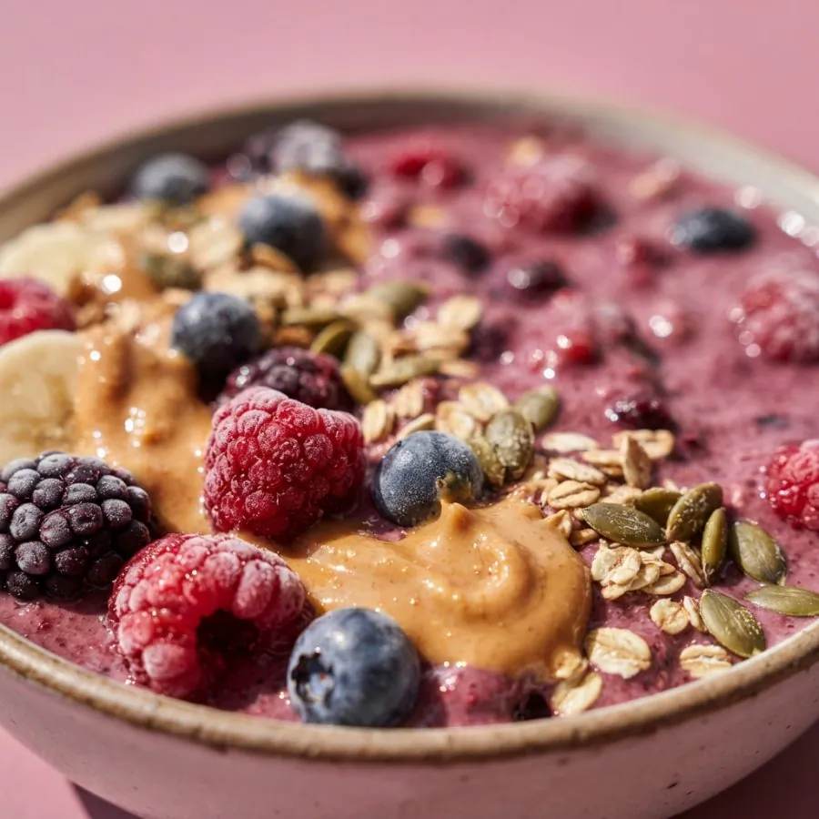 Berry smoothie bowl, photo 2