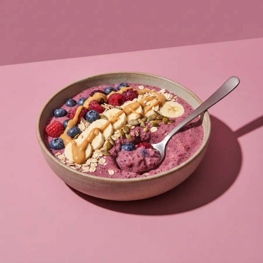 Berry smoothie bowl, photo 3