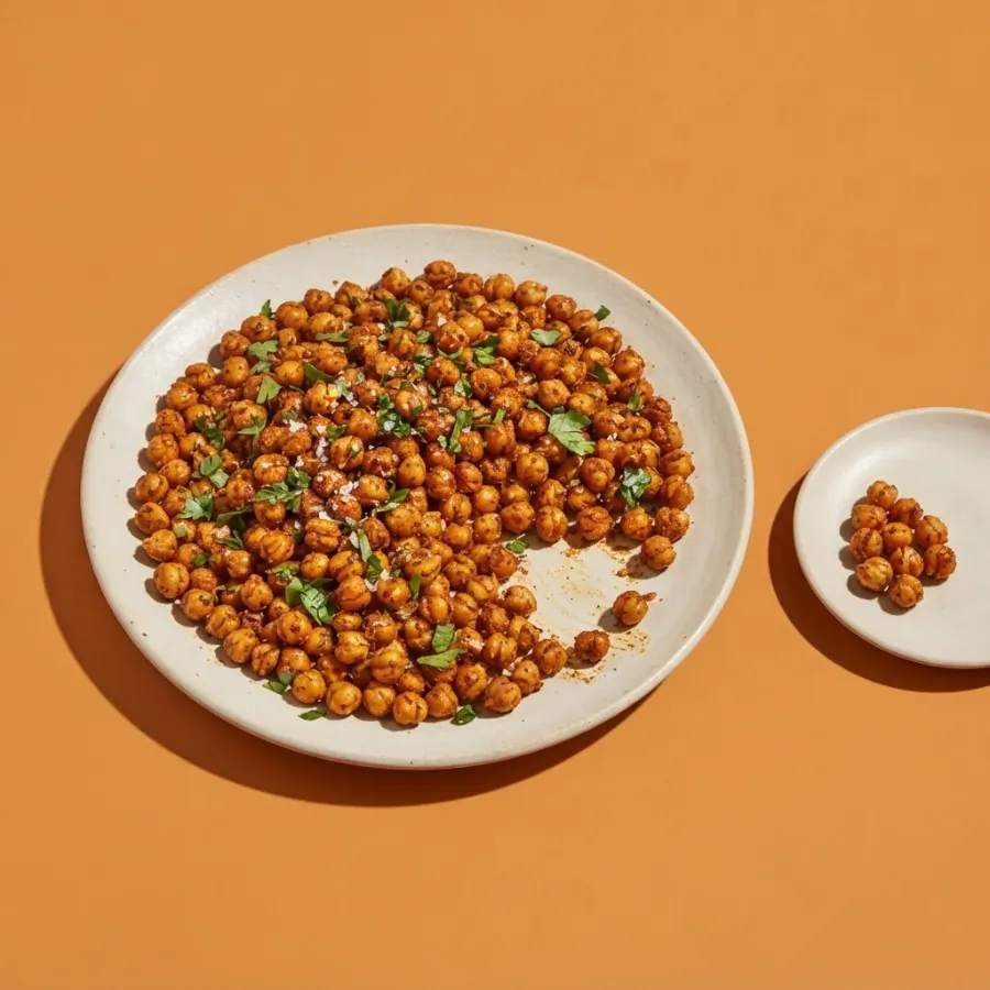 Crispy spiced chickpeas, photo 3