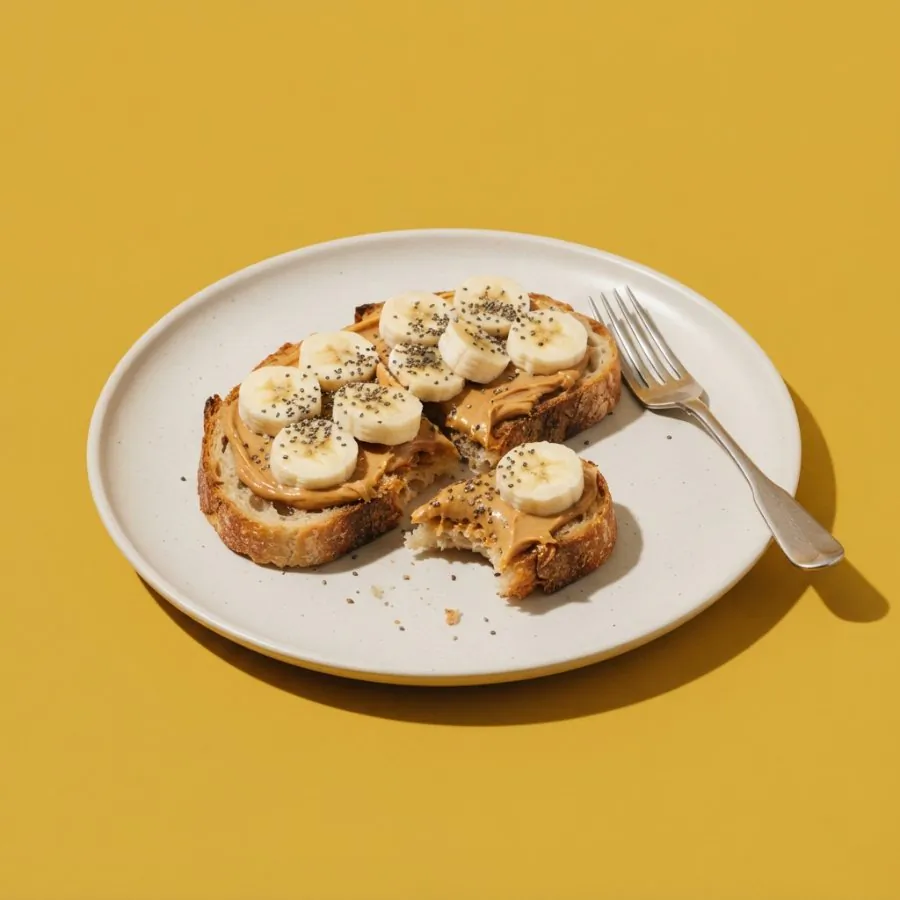 Peanut butter and banana toast, photo 3