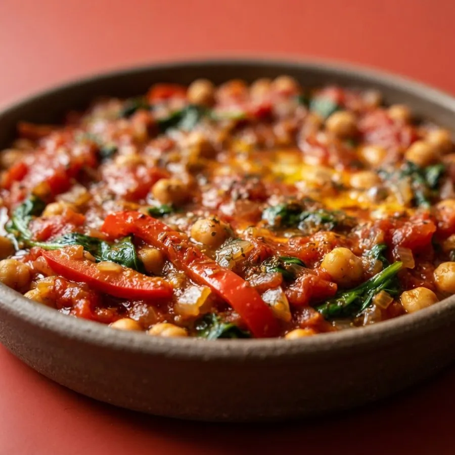 Chickpea and pepper shakshuka, photo 2