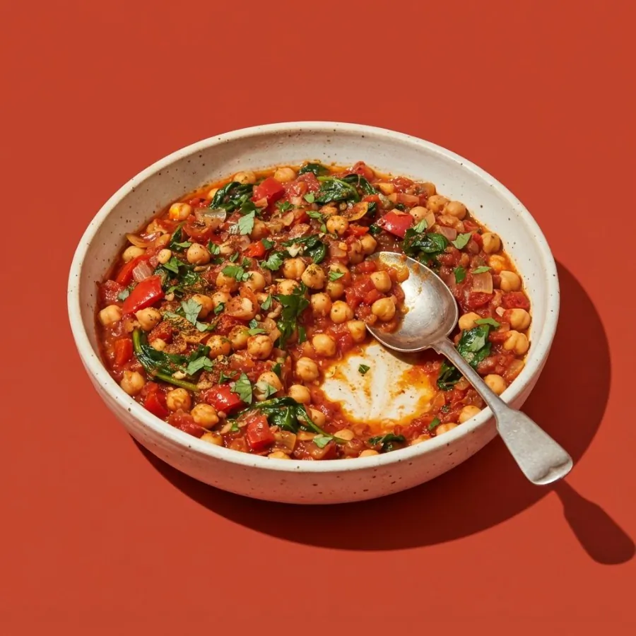 Chickpea and pepper shakshuka, photo 3