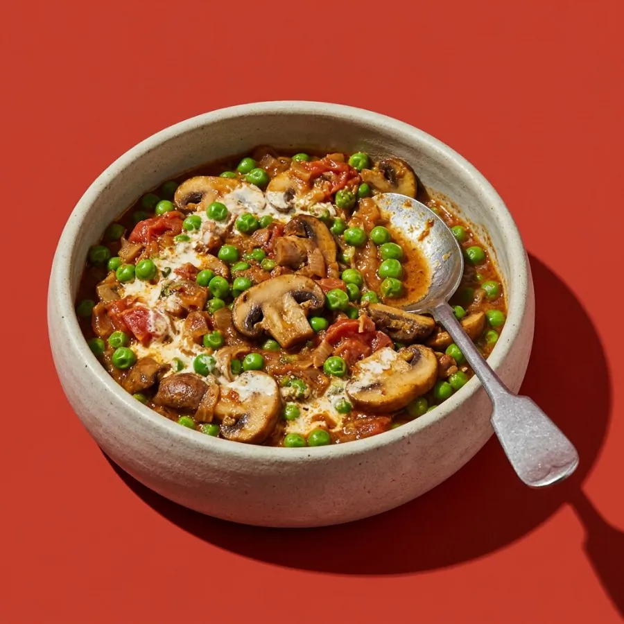 Mushroom and pea matar, photo 3