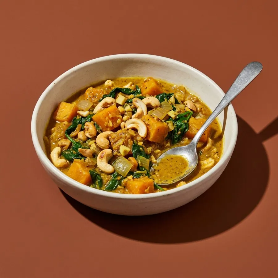 Squash and cashew curry, photo 3