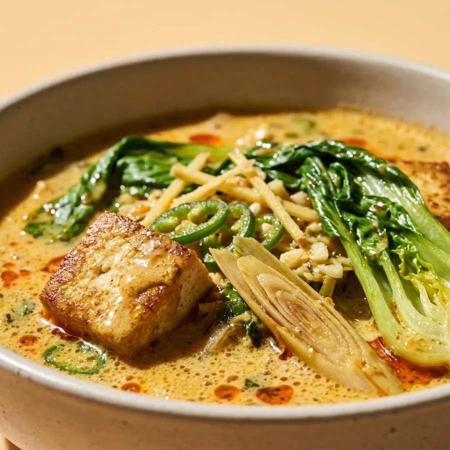 Lemongrass and tofu coconut curry, photo 2