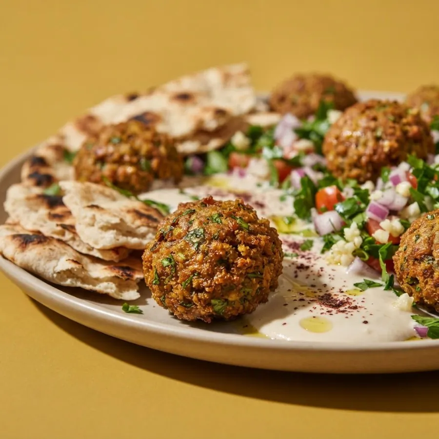 Falafel platter, photo 2