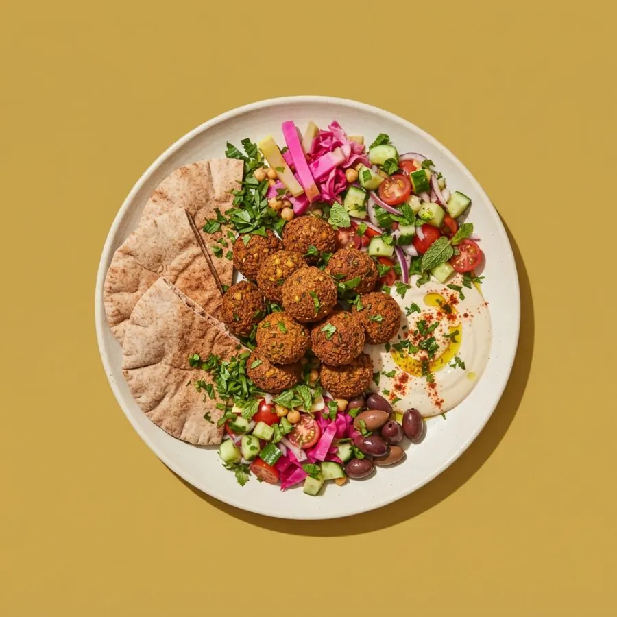 Falafel platter