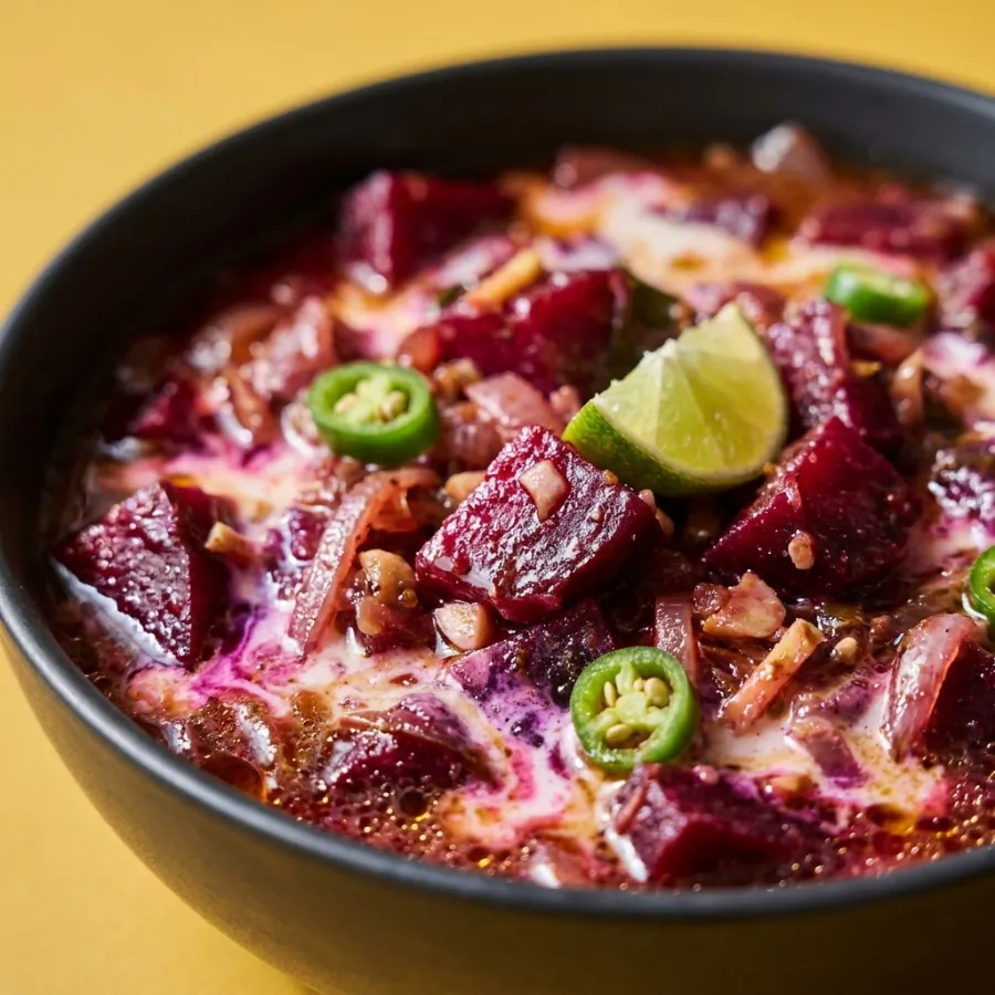 Beetroot and coconut curry, photo 2