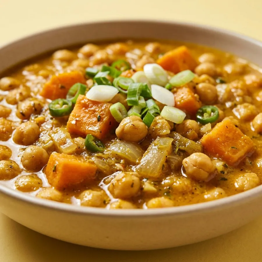 Caribbean-style chickpea curry, photo 2