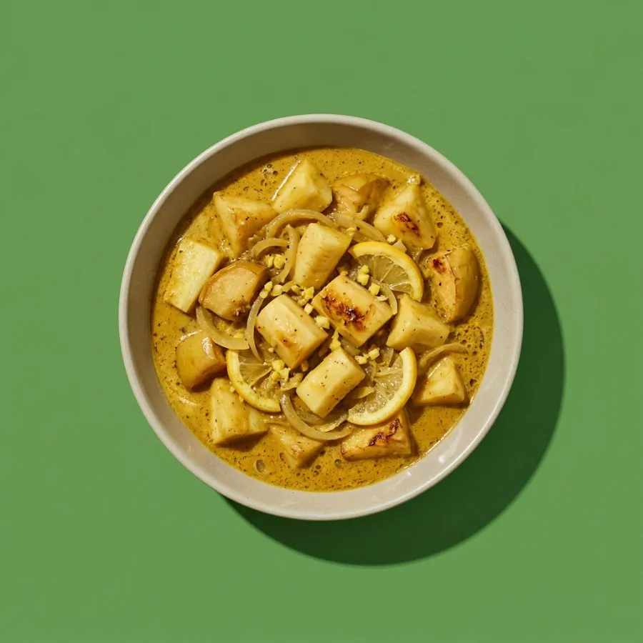 Parsnip and apple curry