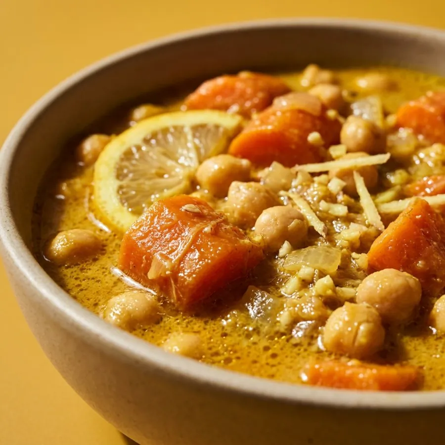Carrot, ginger and coconut curry, photo 2