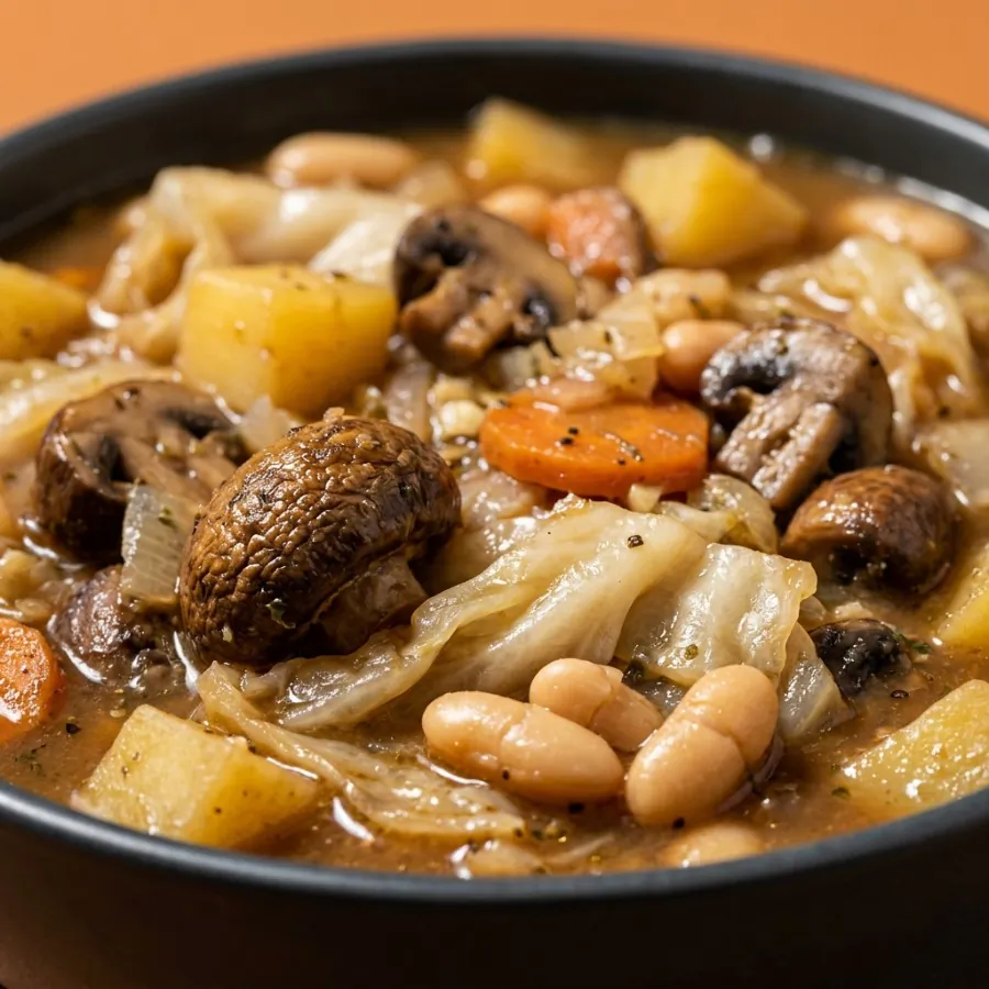 Hunter's cabbage and mushroom stew, photo 2