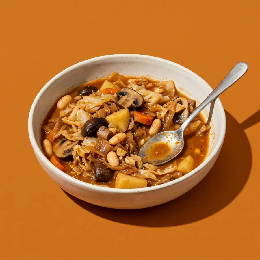 Hunter's cabbage and mushroom stew, photo 3