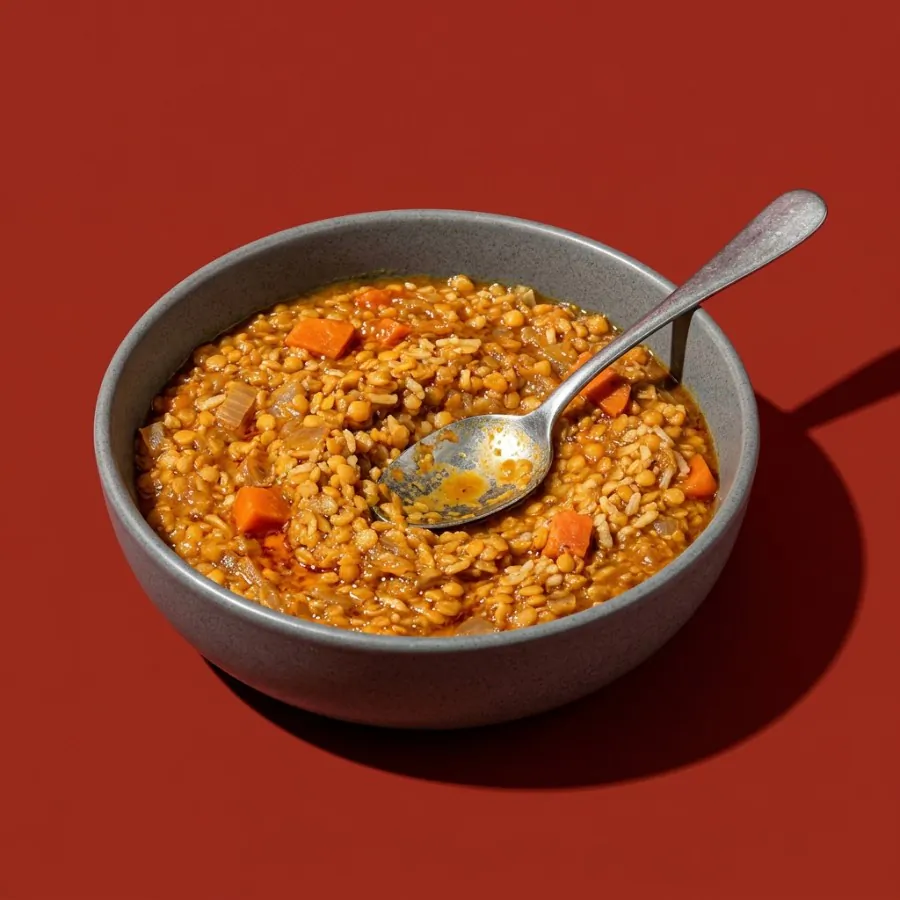 Ethiopian-style red lentil stew, photo 3