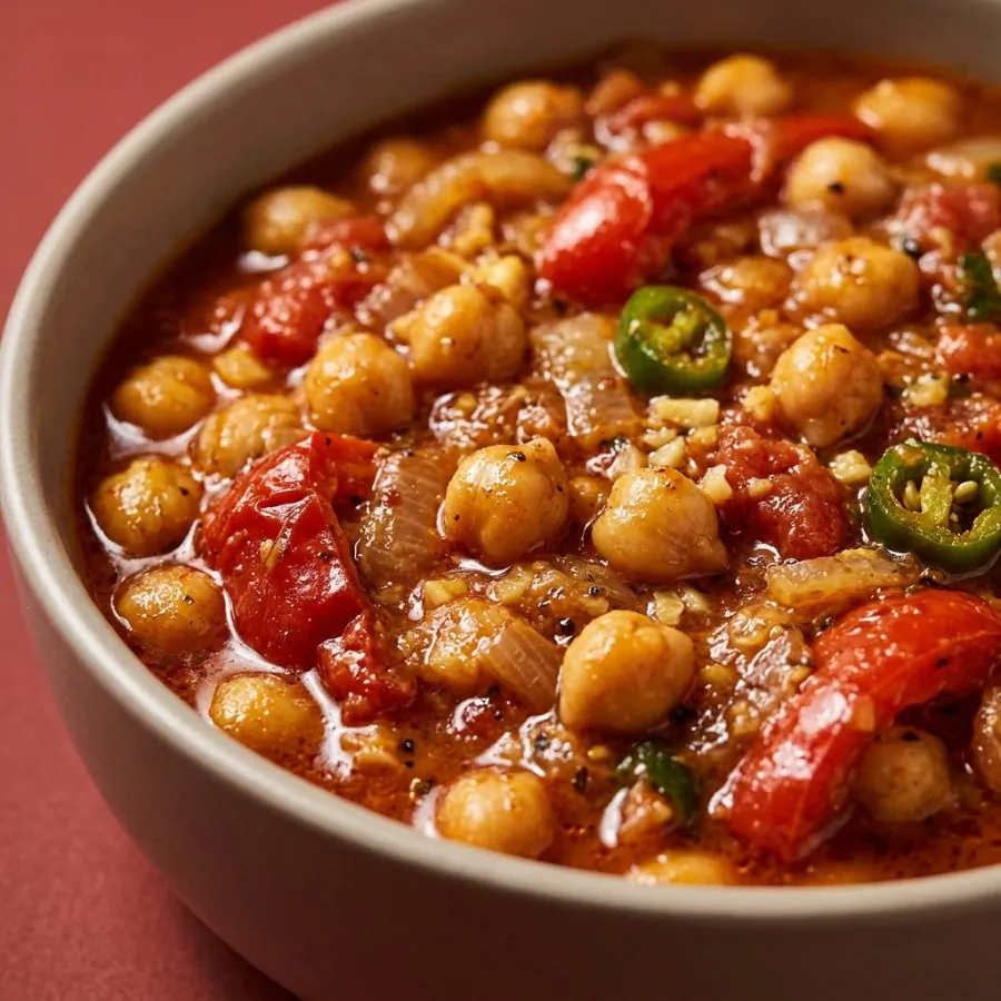 West African pepper and chickpea stew, photo 2