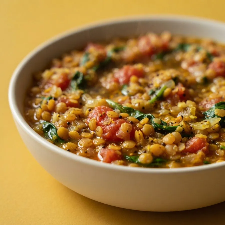 Red lentil dal, photo 2