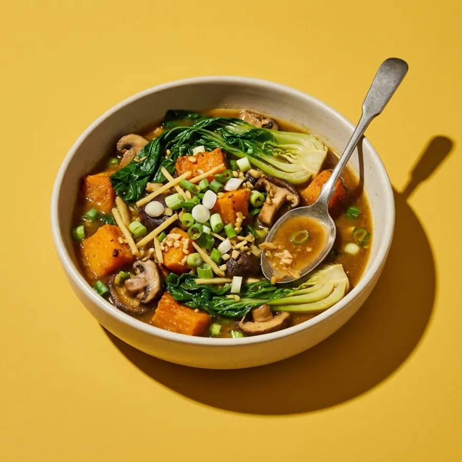 Miso squash and mushroom stew, photo 3