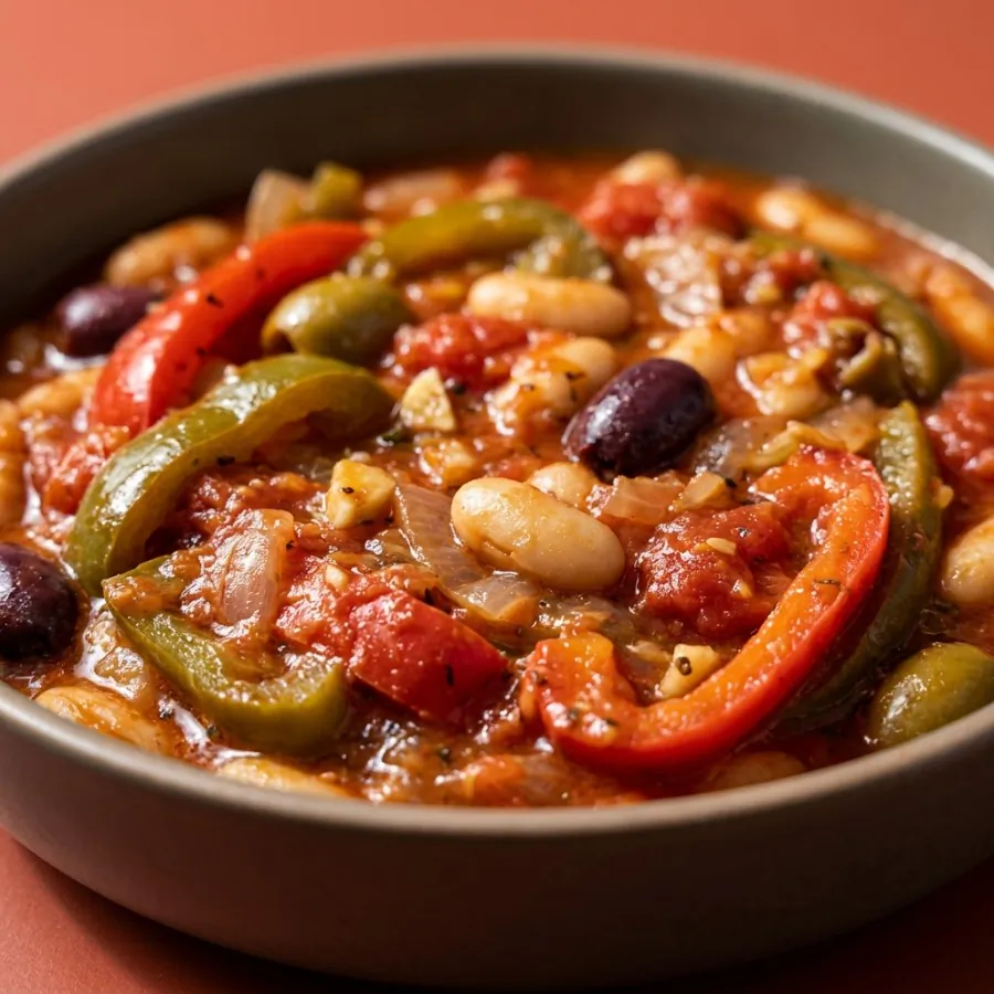 Pepper and olive cacciatore, photo 2