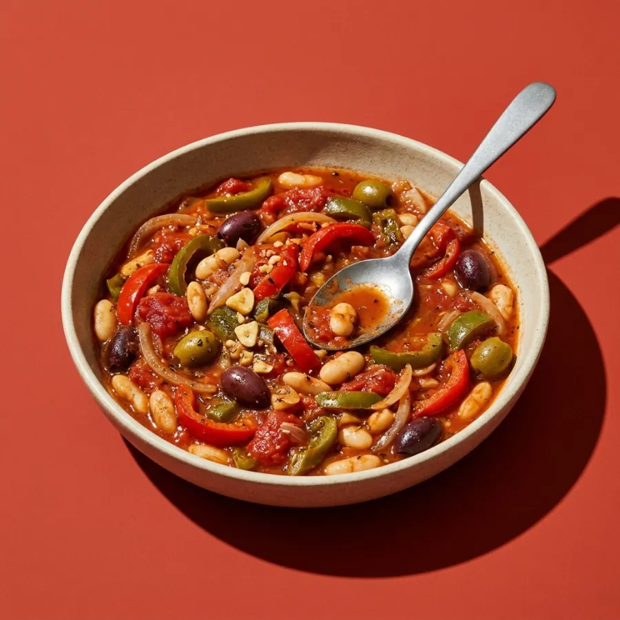 Pepper and olive cacciatore, photo 3