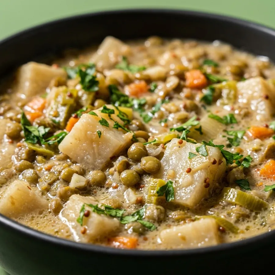 Celeriac, lentil and mustard stew, photo 2