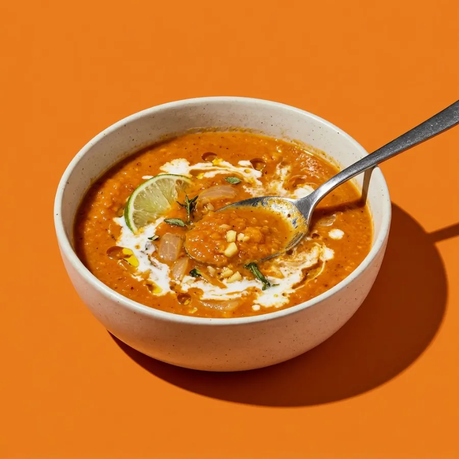 Thai-style squash and lime soup, photo 3