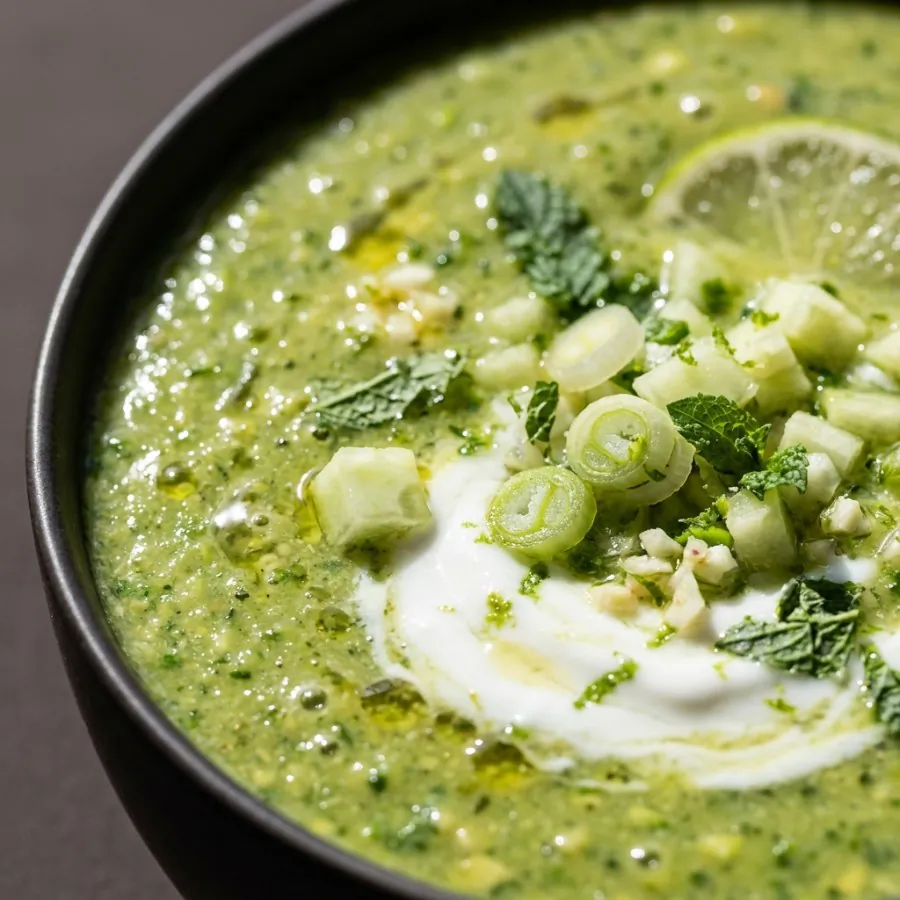 Kalte Avocado-Gurken-Suppe, Foto 2