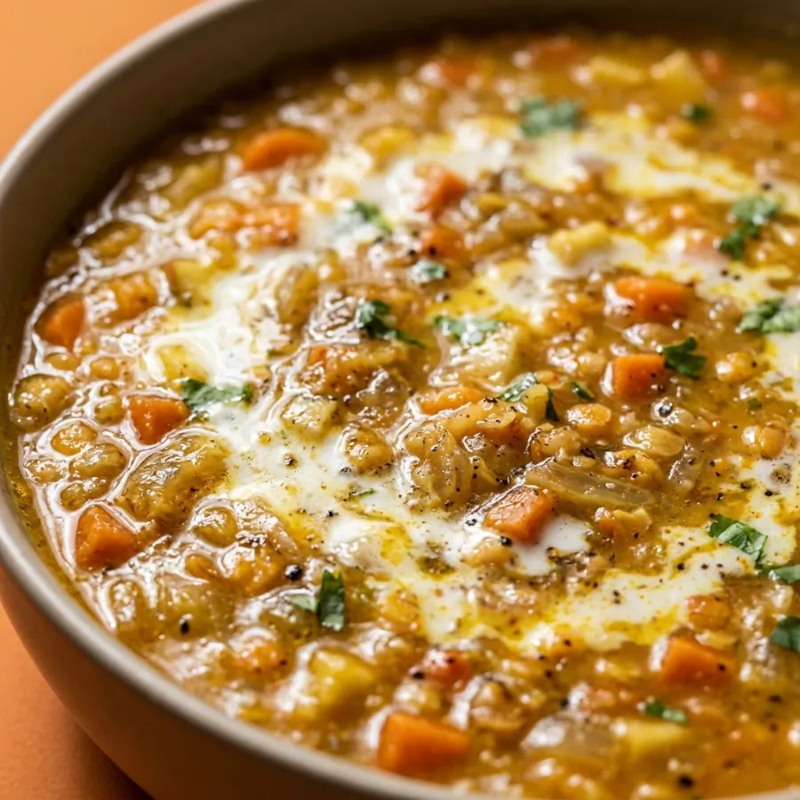 Mulligatawny-style soup, photo 2