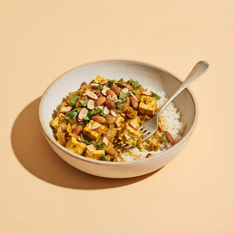 Korma mit Mandeln, Foto 3