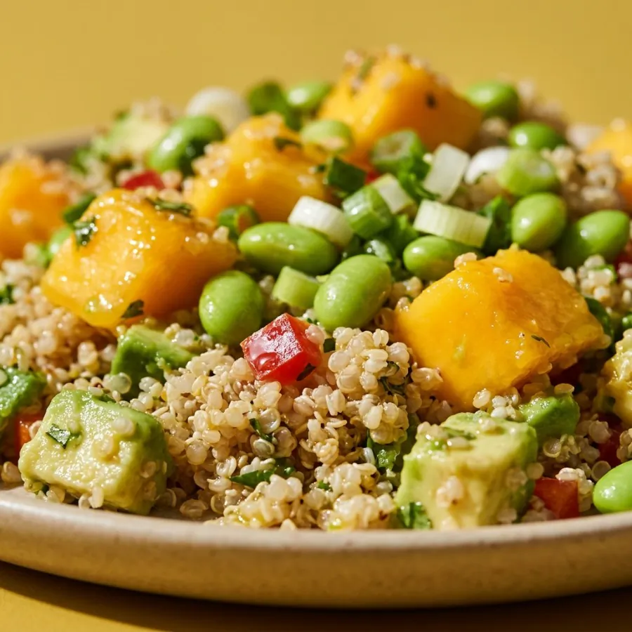 Quinoa, mango and avocado salad, photo 2