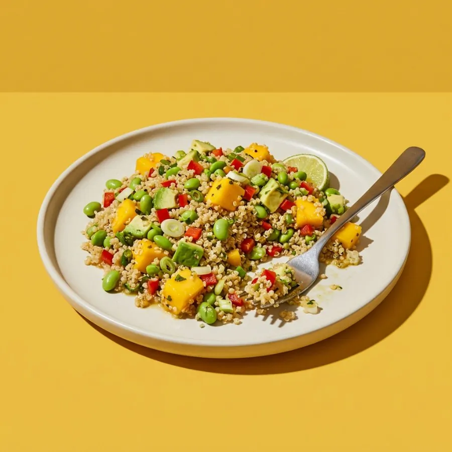 Quinoa, mango and avocado salad, photo 3
