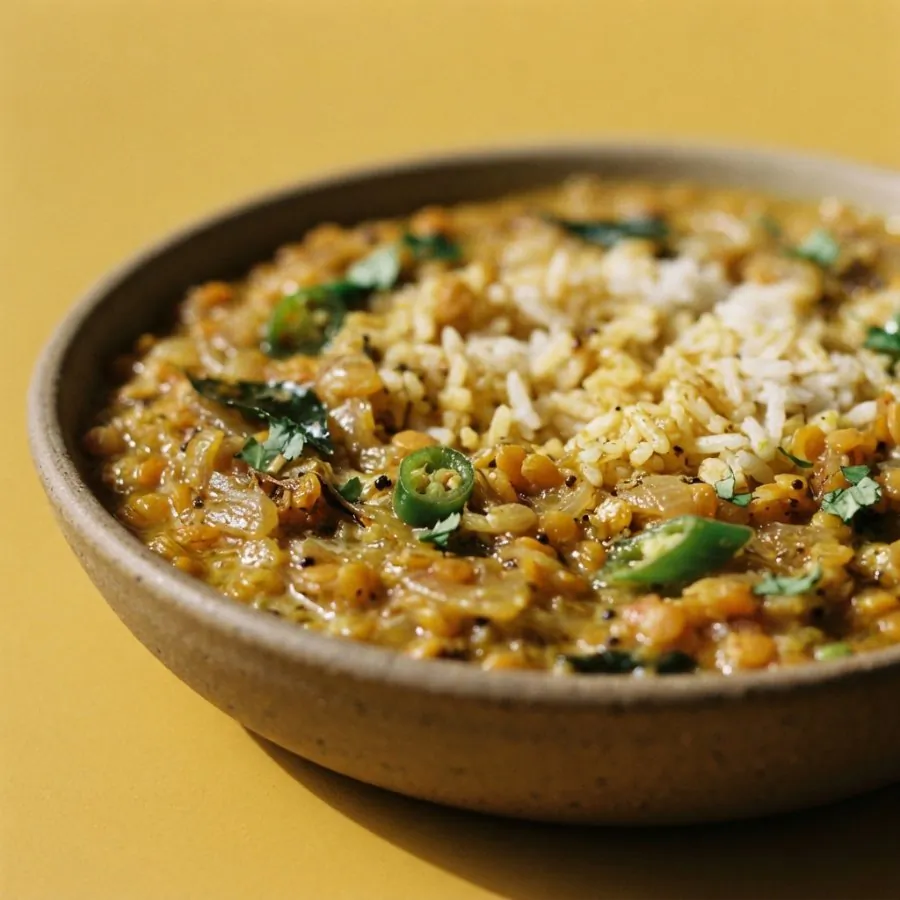 Dal de Sri Lanka con coco, foto 2