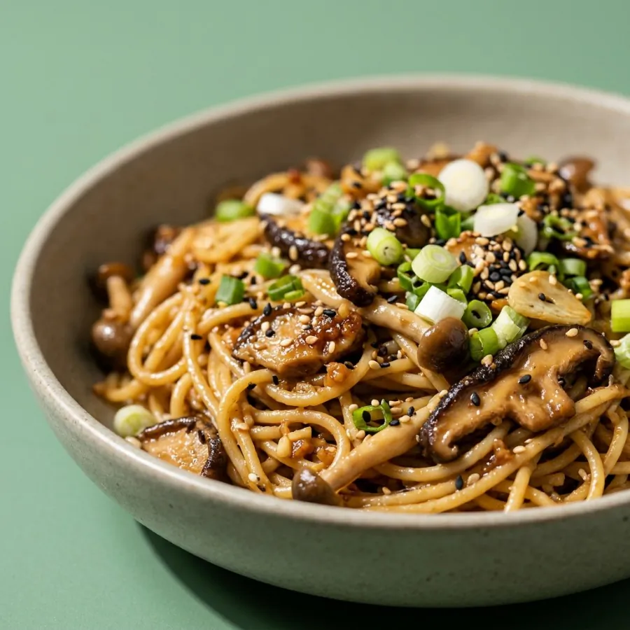 Miso-Champignon-Spaghetti, Foto 2