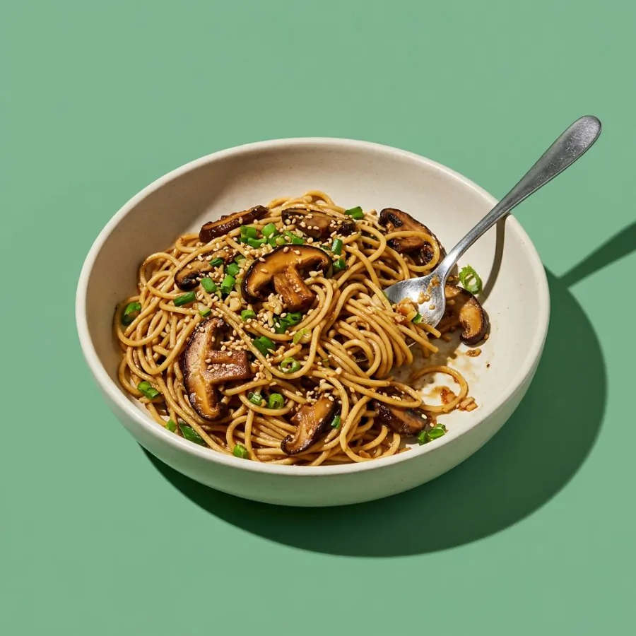 Miso-Champignon-Spaghetti, Foto 3