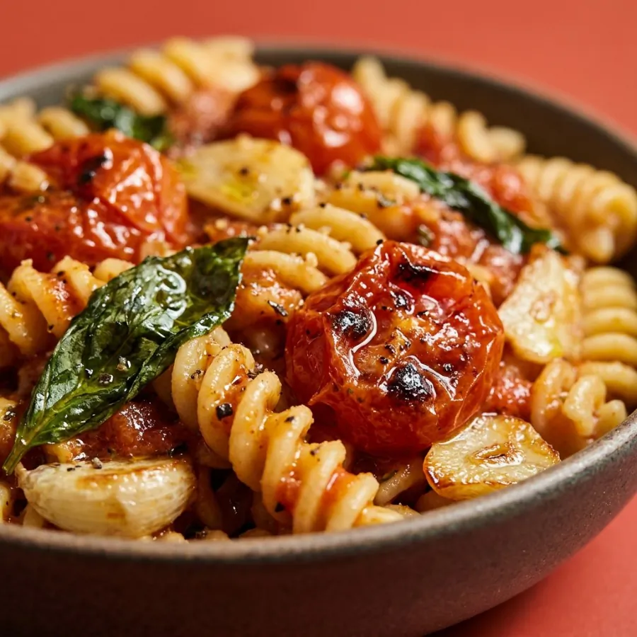 Roast tomato and garlic pasta, photo 2