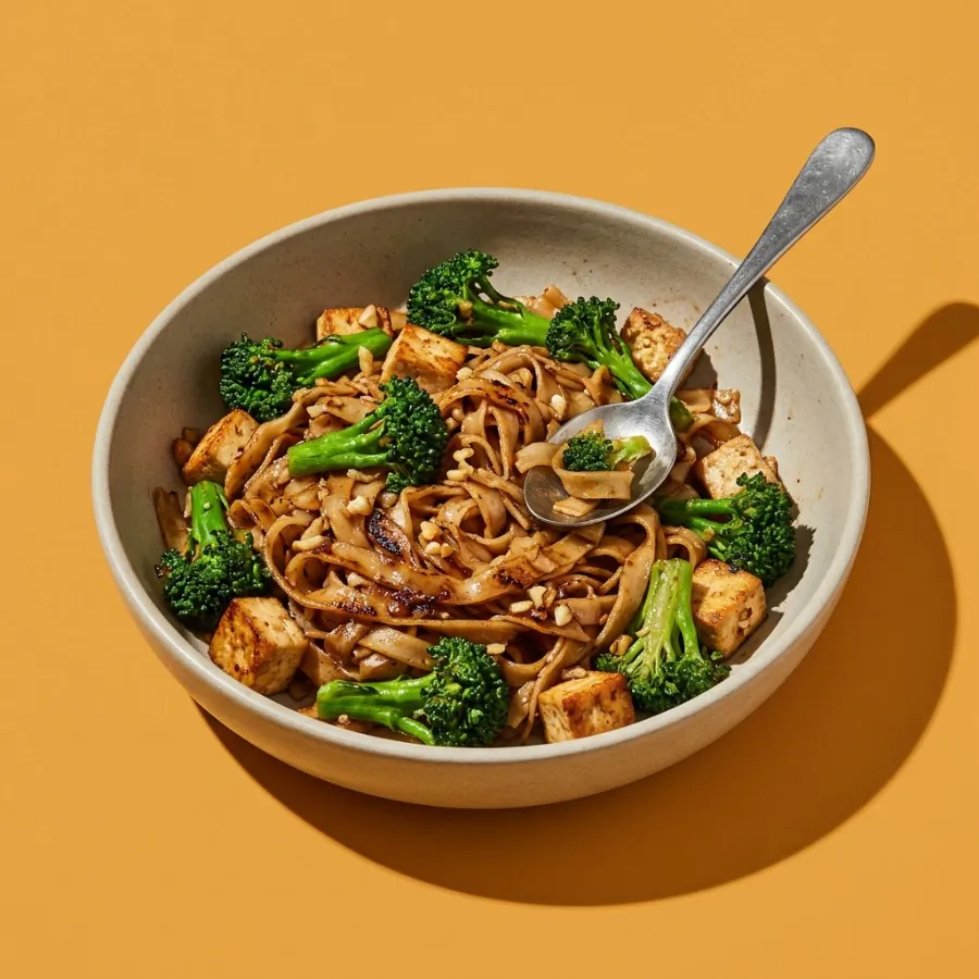 Pad see ew-style noodles with broccoli, photo 3