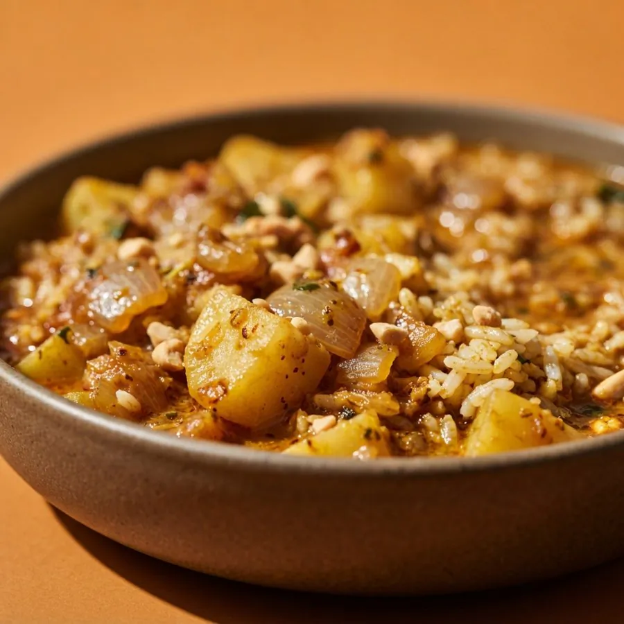 Curry massaman de pommes de terre, photo 2