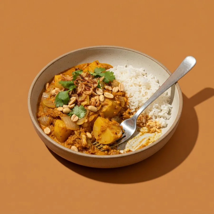 Curry massaman de pommes de terre, photo 3