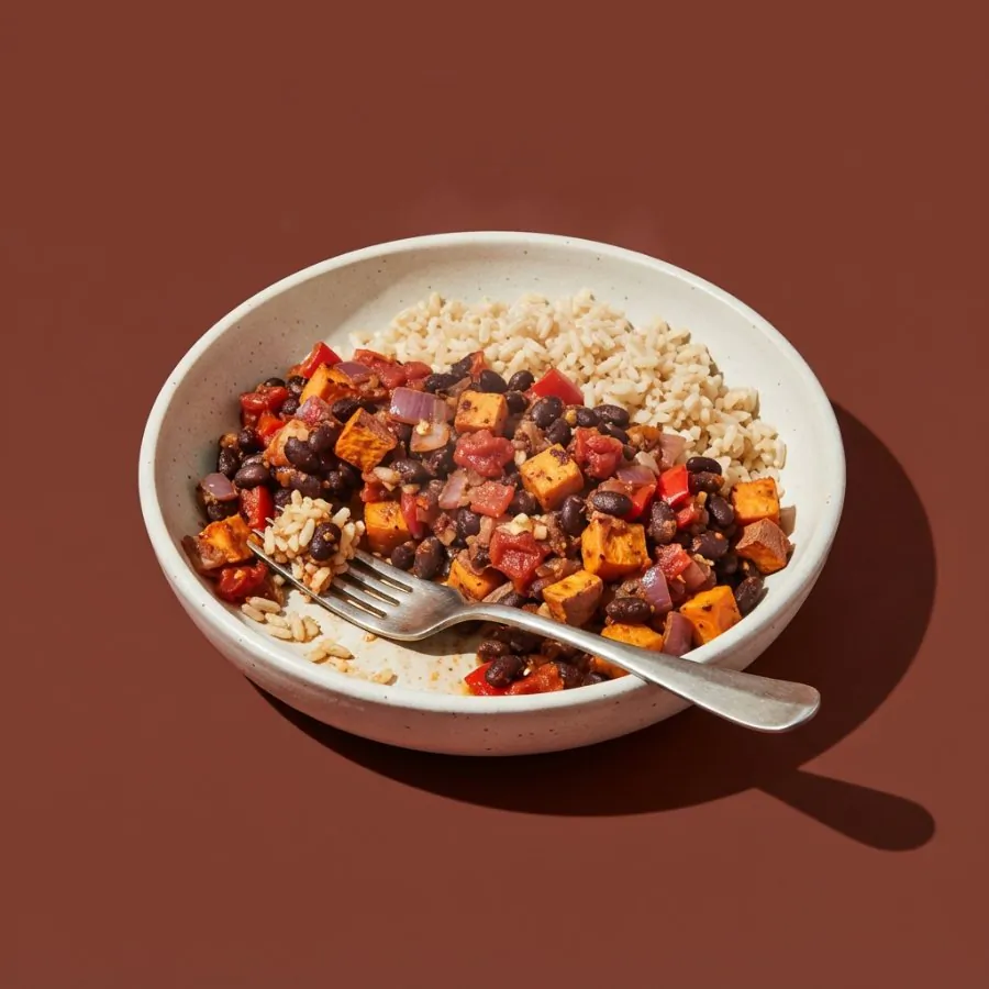 Black bean and sweet potato chilli, photo 3