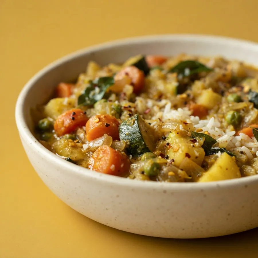 Goan-style vegetable curry, photo 2