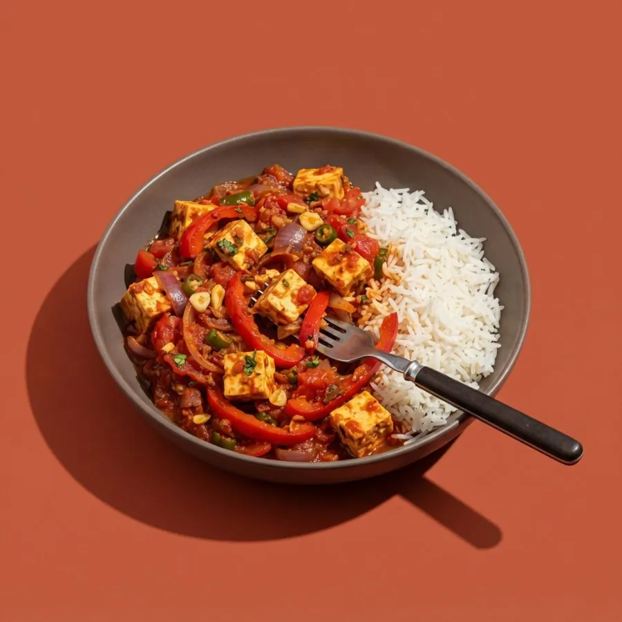 Paneer-style tofu jalfrezi, photo 3