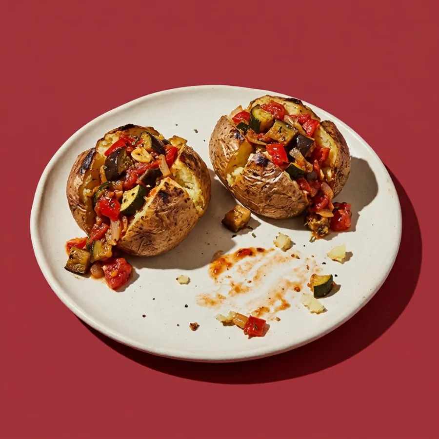 Ratatouille jacket potatoes, photo 3