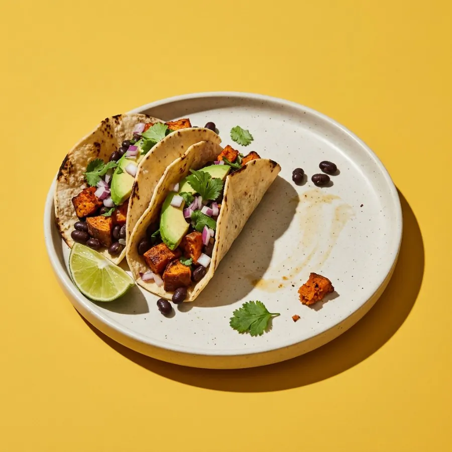 Sweet potato and black bean tacos, photo 3
