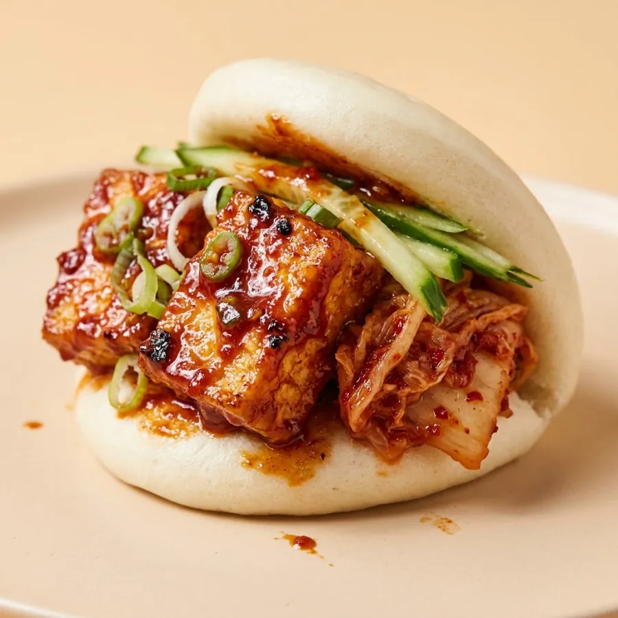 Gochujang tofu bao with kimchi, photo 2